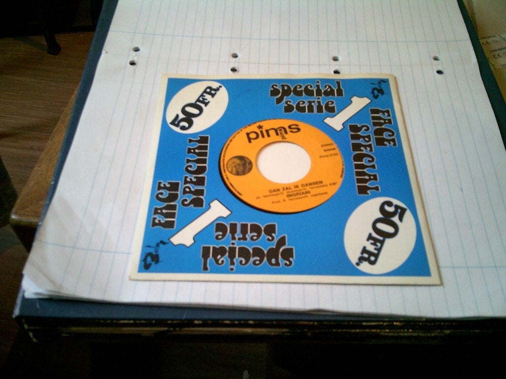 INGRIANI DAN ZAL IK DANSEN, Cd's en Dvd's, Vinyl | Nederlandstalig, 7 inch, Ophalen of Verzenden, Levenslied of Smartlap, Fotohoes