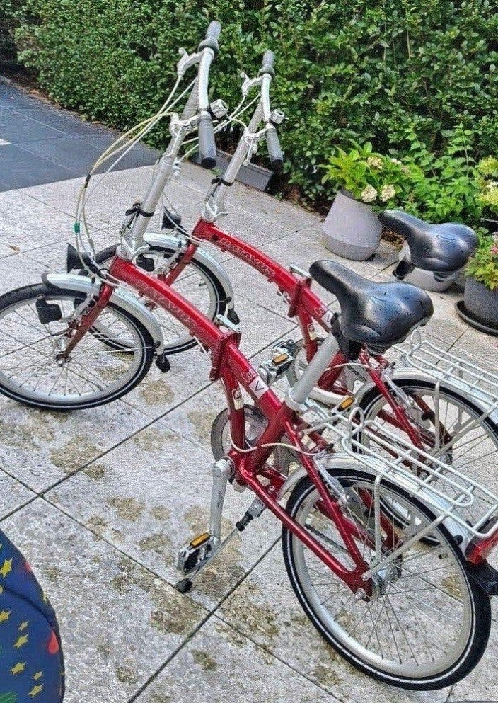 2X Batavus  Versa Vouwfietsen met naafversnellingen ZGAN, Fietsen en Brommers, Fietsen | Vouwfietsen, Versnellingen, Batavus, Ophalen of Verzenden