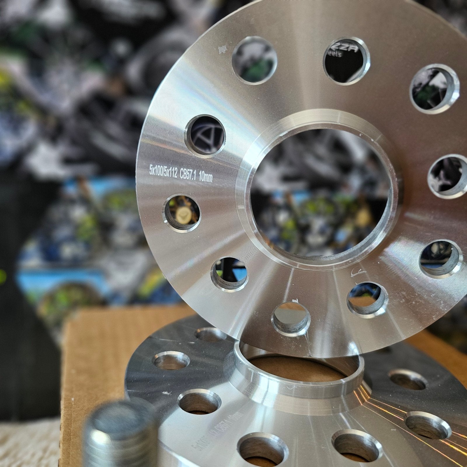 spoorverbreders spacers vw Golf 8 5x112 57,1 10mm **Spoorver, Ophalen of Verzenden