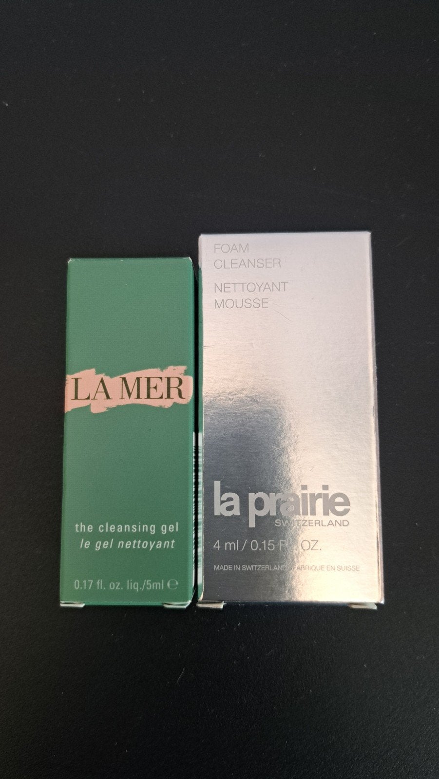 La Prairie & La Mer cleansing samples, Verzenden, Nieuw