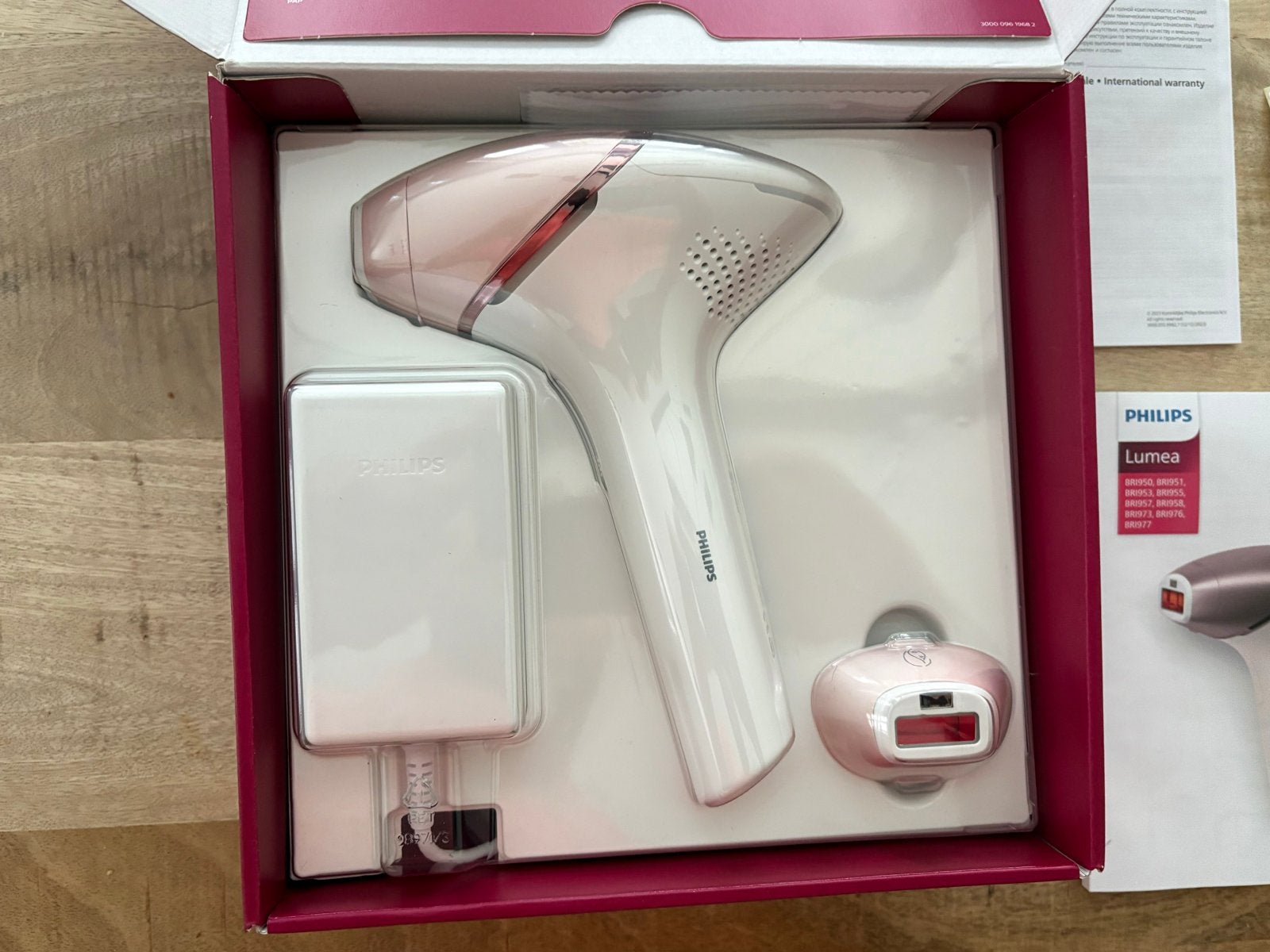 Philips Lumea prestige 9900 series skin AI IPL-apparaat, Ophalen, Zo goed als nieuw, Scheren en Epileren