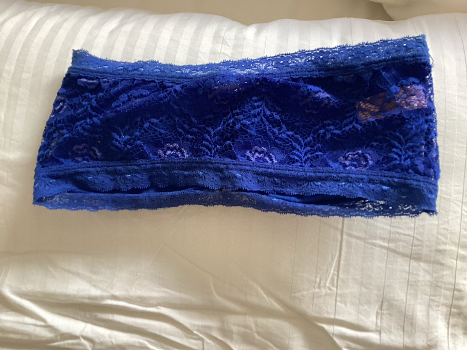 Hunkemöller blauwe kanten bralette, Ophalen of Verzenden, Blauw, BH