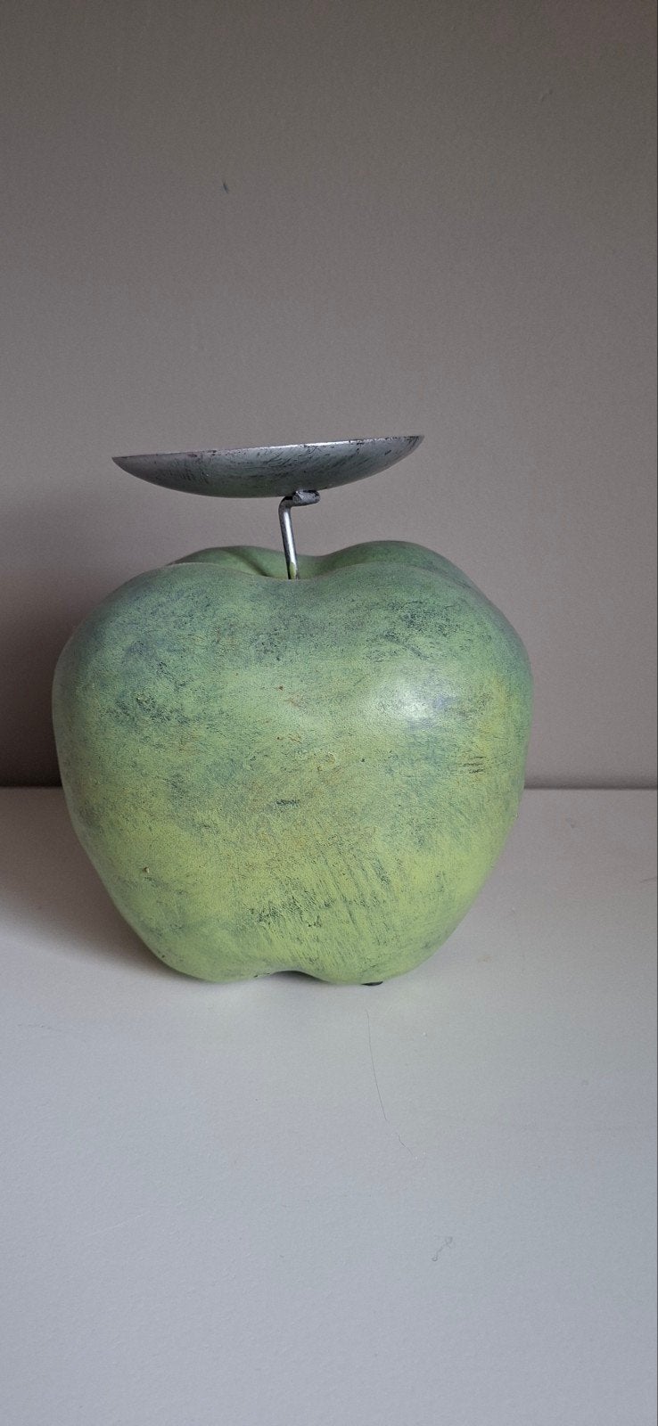 Groene appel kandelaar van Baden, Huis en Inrichting, Ophalen, Gebruikt, Overige merken, Groen