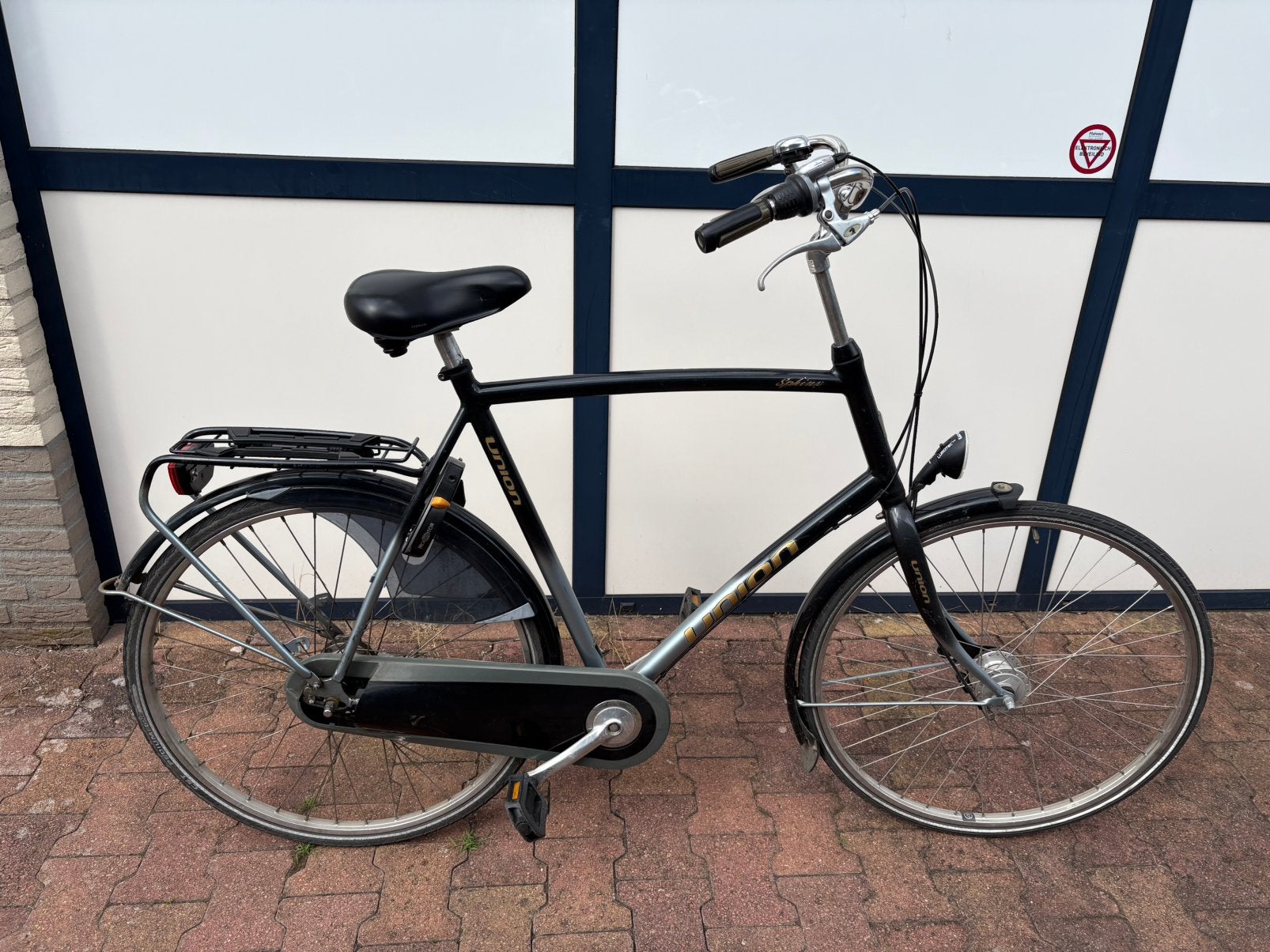 Union herenfiets 28 inch 61cm, 57 tot 61 cm, Ophalen, Gebruikt, Overige merken