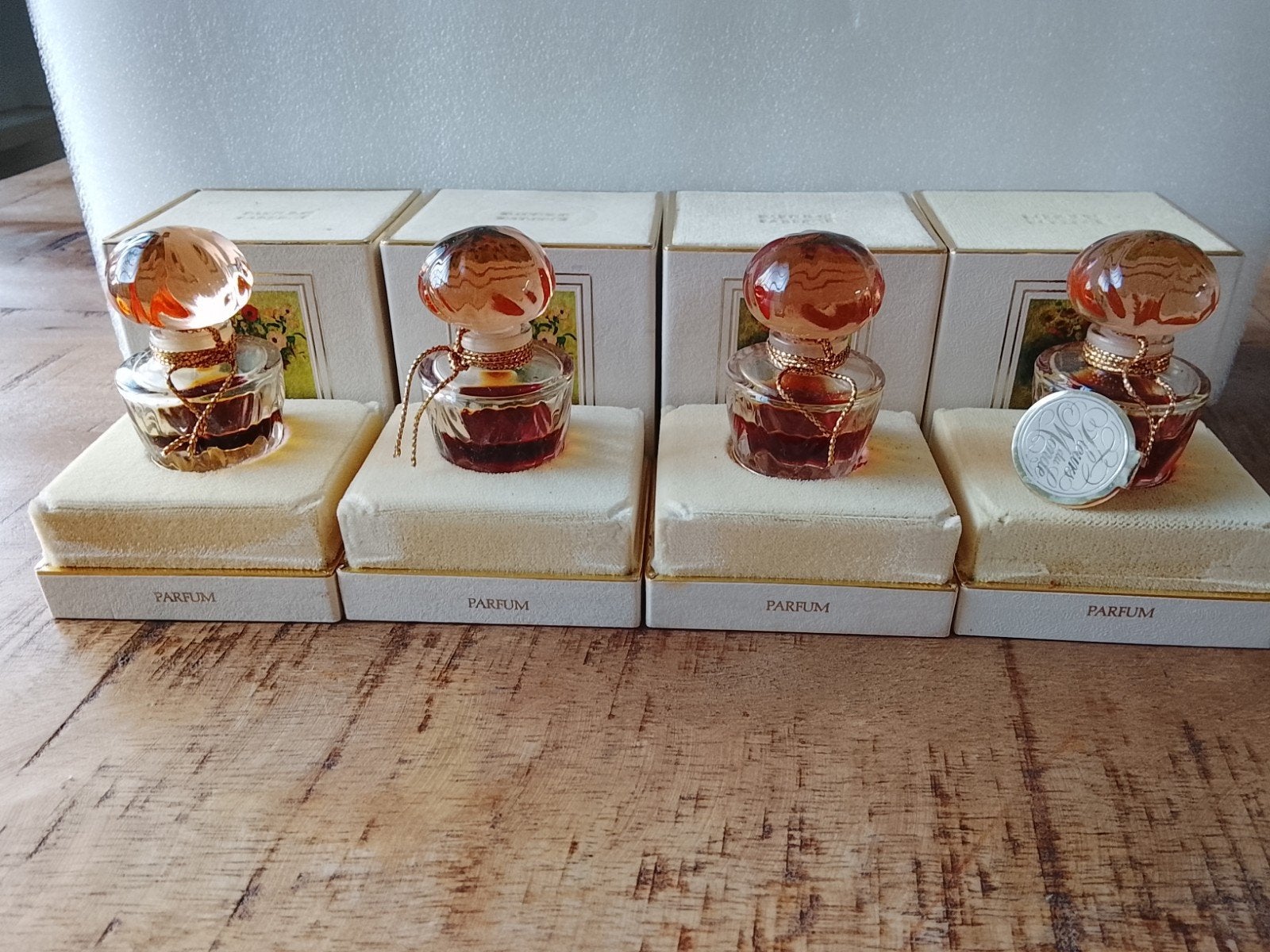 fleurs du monde farberge lot!, Ophalen of Verzenden, Zo goed als nieuw, Parfumfles