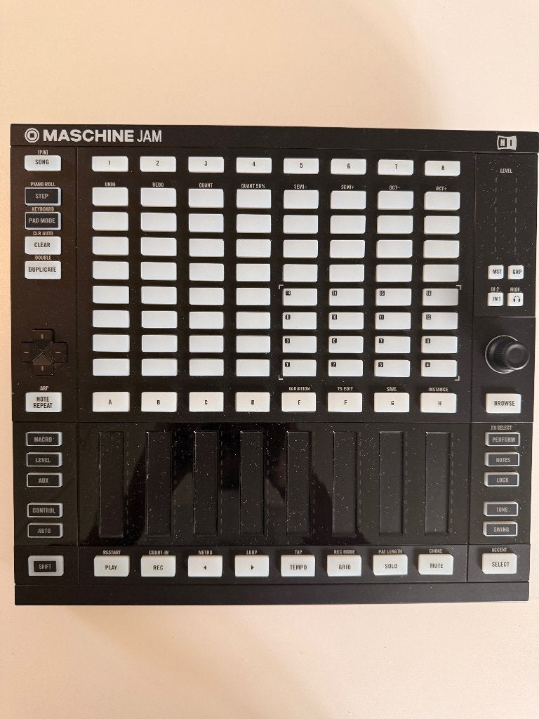 Maschine Jam + Decksaver, Muziek en Instrumenten, Midi-apparatuur, Ophalen of Verzenden, Zo goed als nieuw