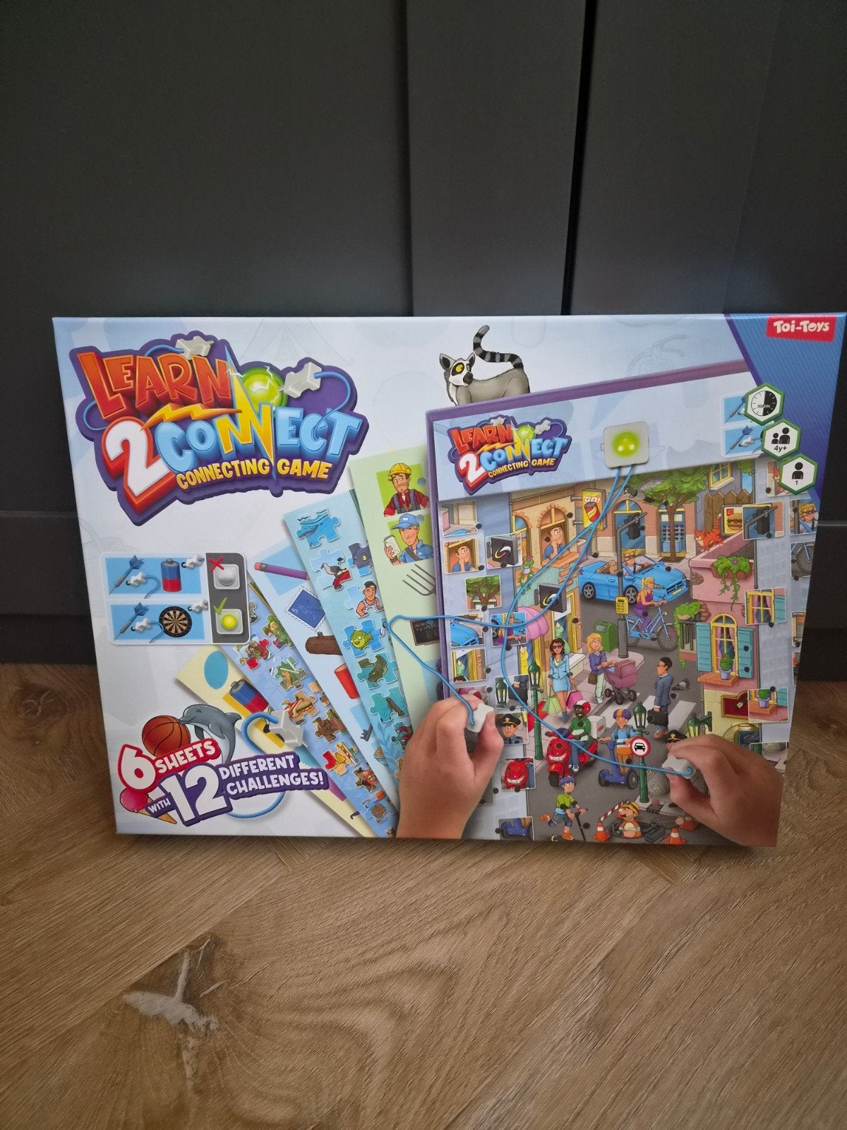 Learn 2 Connect Spel - Educatief Verbindspel, Ophalen of Verzenden, Zo goed als nieuw, Puzzelen, Met licht
