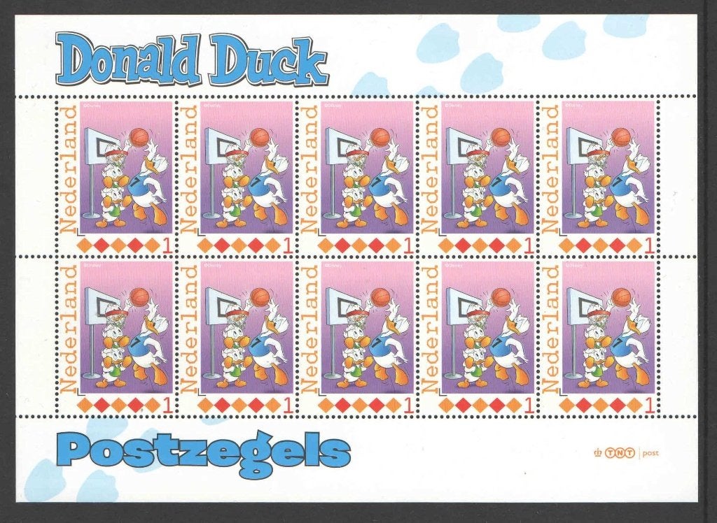 Postzegels Donald Duck, Ontdek Duckstad: Vel 30, Ophalen of Verzenden, Na 1940, Postfris