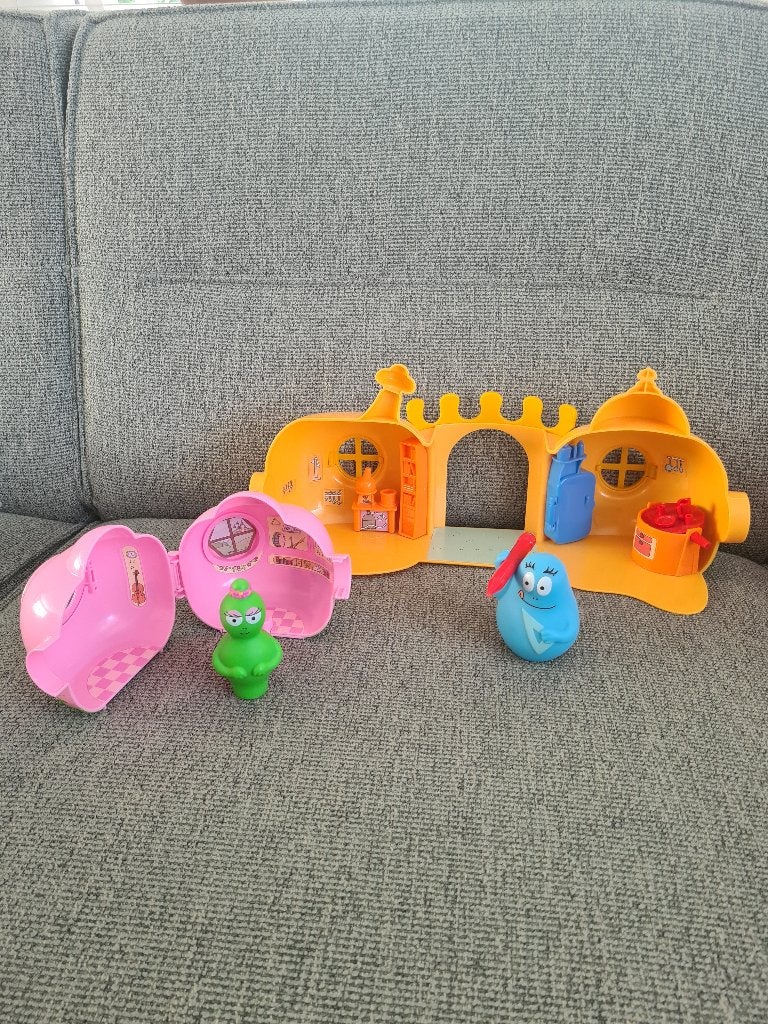 Barbapapa huis huisje huisjes huizen twee stuks, Verzamelen, Poppetjes en Figuurtjes, Giochi, Ophalen of Verzenden, Zo goed als nieuw