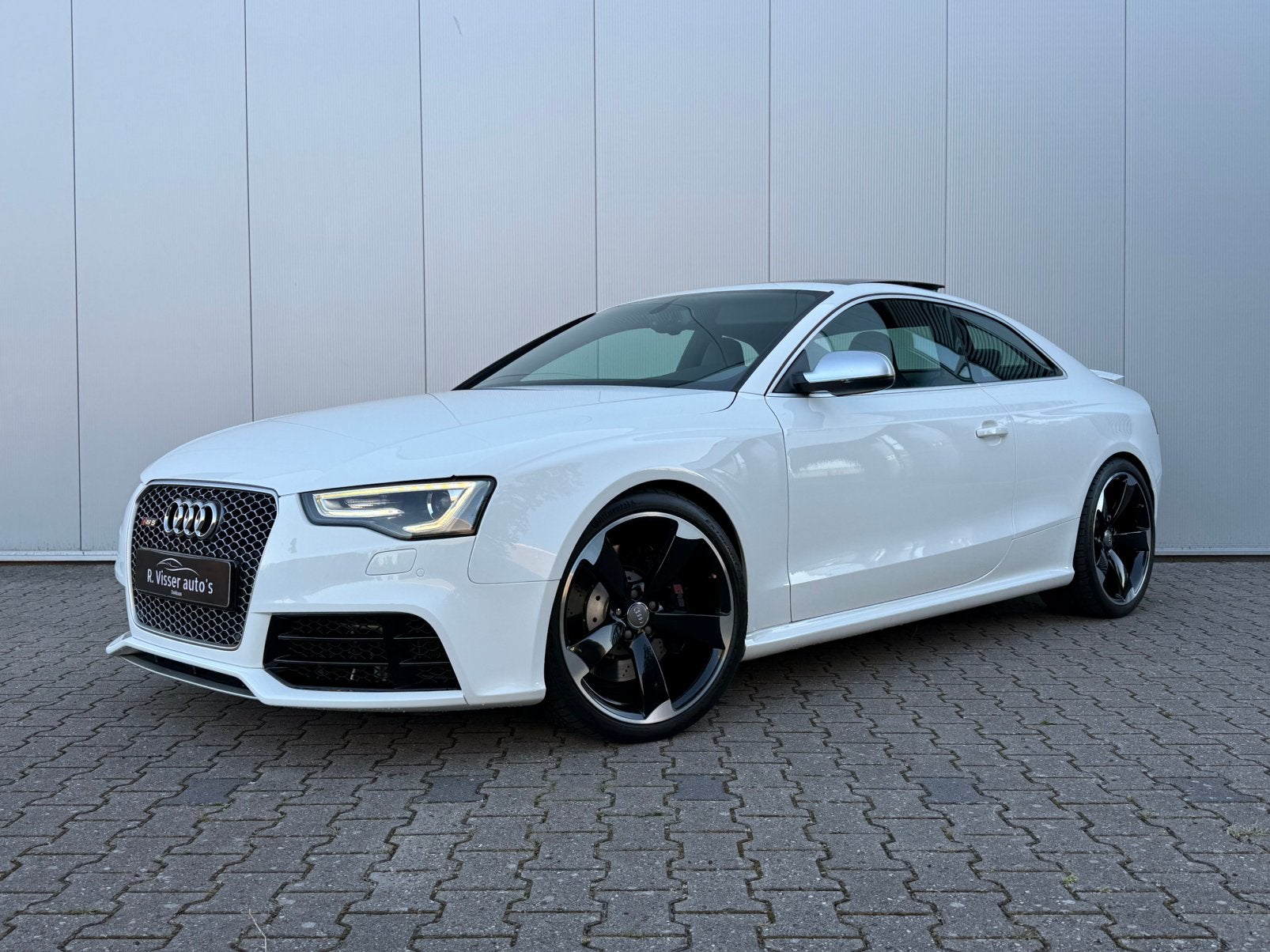 Audi rs5 coupé 4.2 FSI Quattro 451pk Panorama|b&o|milltek, Auto's, Audi, Bedrijf, RS5, 4x4, ABS, Achteruitrijcamera, Adaptieve lichten