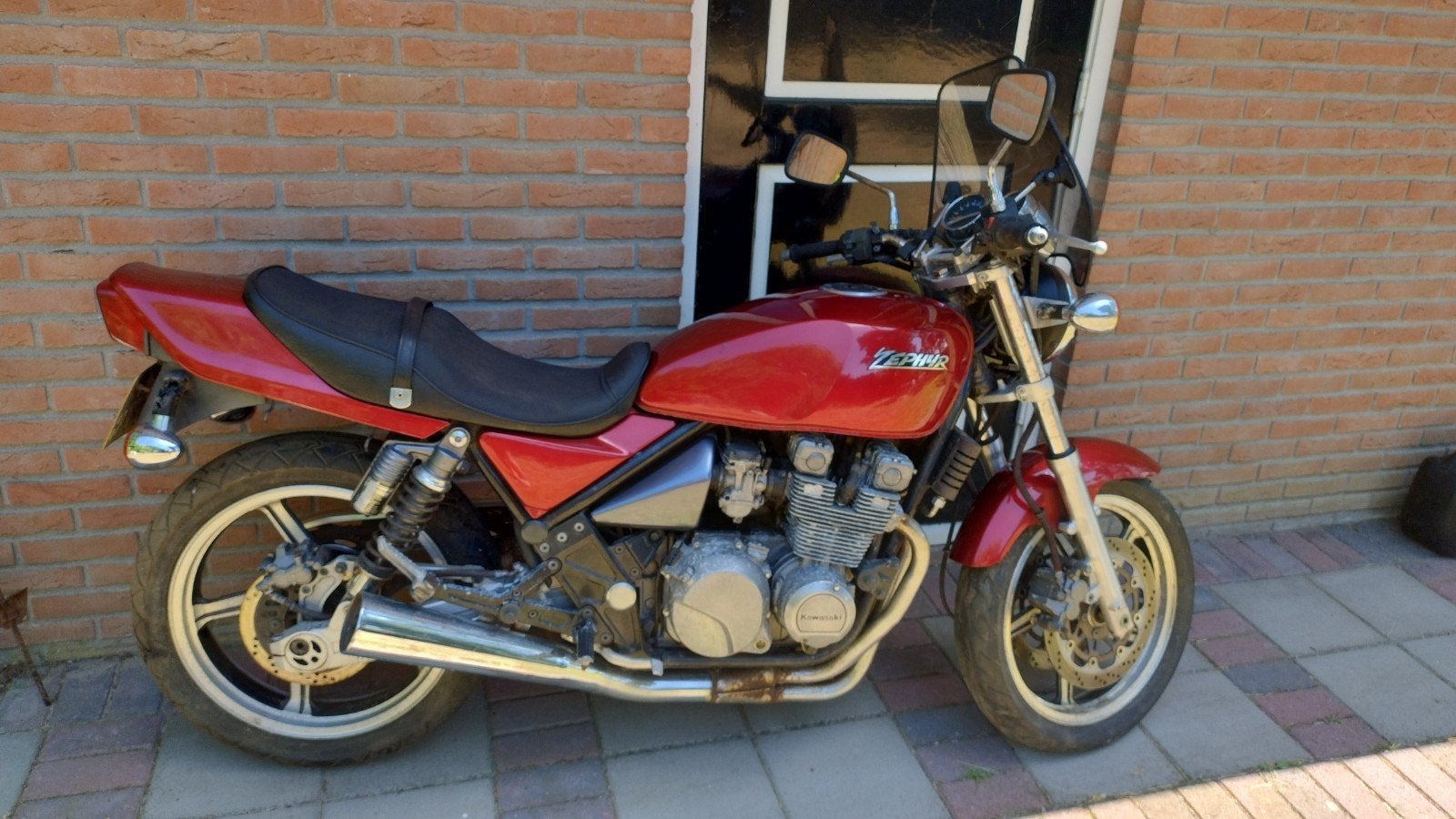 Kawasaki Zephyr 550 - opknapper, Motorrijbewijs A, Gebruikt, Particulier, Handgeschakeld