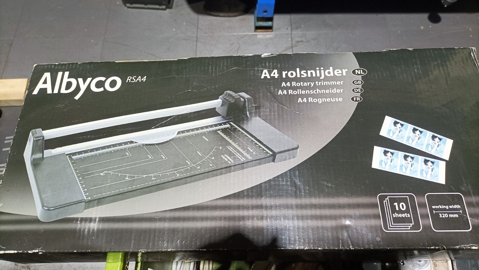 Albyco RSA4 A4 Rolsnijder - Nieuw in doos, Ophalen of Verzenden