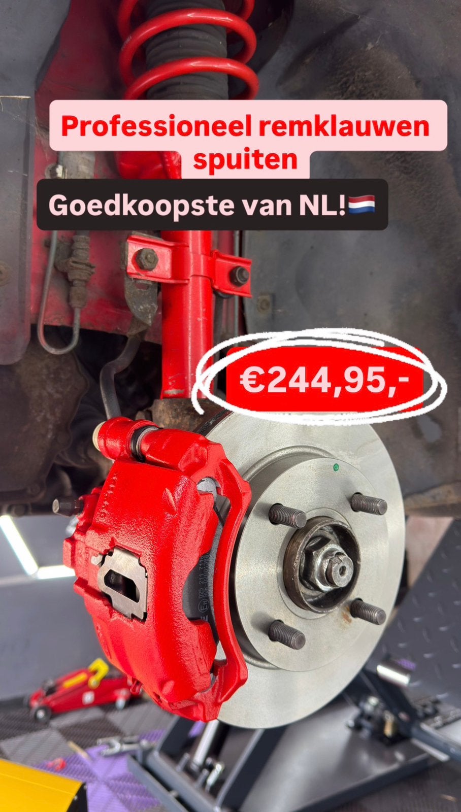 Goedkoopste van NL! Professioneel Remklauwen Spuiten, Auto diversen, Ophalen