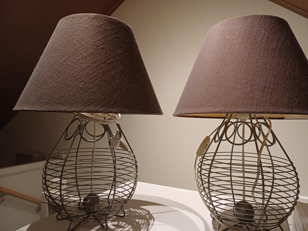 Lampen, Huis en Inrichting, Lampen | Lampenkappen, Ophalen of Verzenden, Zo goed als nieuw, Rechthoekig, 50 cm of meer