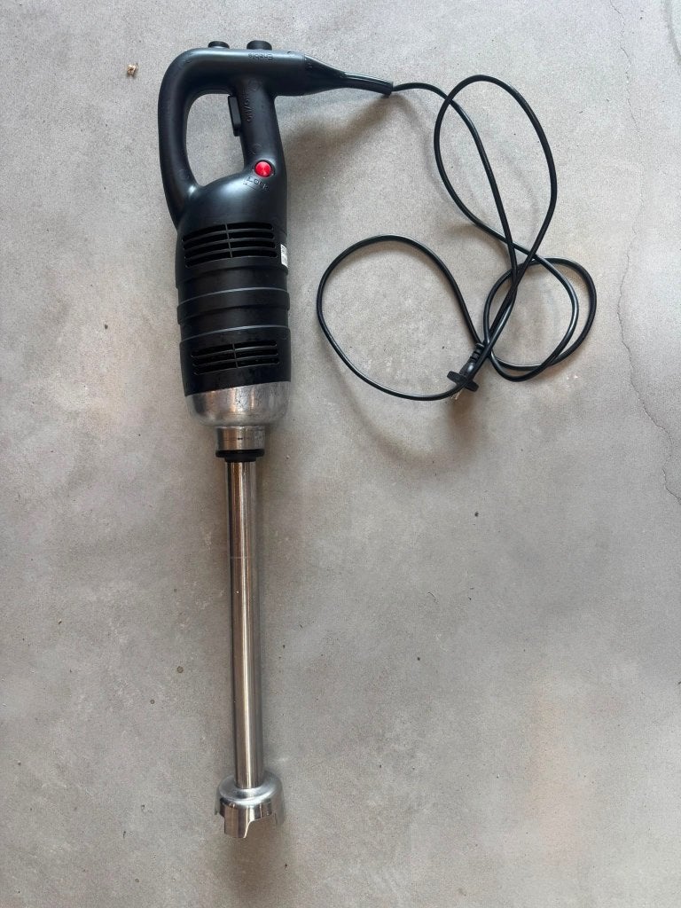 Maxima professionele staafmixer | 41 cm staaf | 650W |, Ophalen, Overige typen, Zilver, Zo goed als nieuw