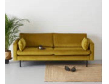 Wehkamp Home bank Adam, 3-zits, Huis en Inrichting, Ophalen, Gebruikt, Driepersoons, 75 tot 100 cm