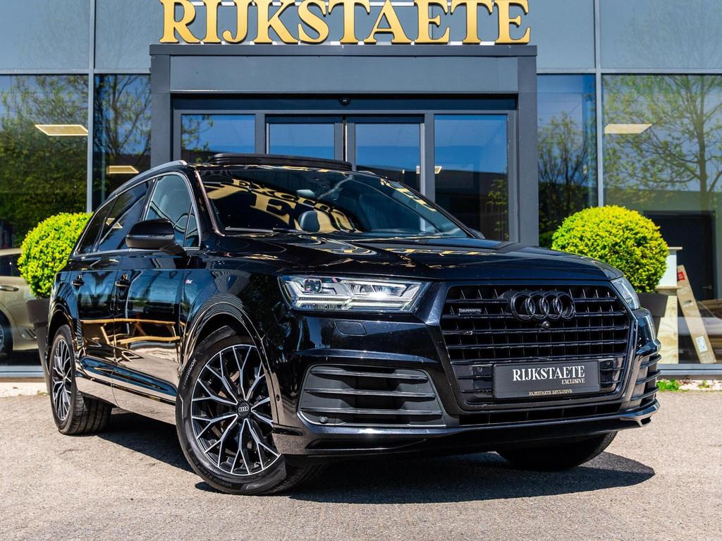Audi Q7 3.0 TDI ultra quattro Pro Line S 7p|PANO|360|BOSE|20, Automaat, Gebruikt, 241 €/maand, 7 stoelen