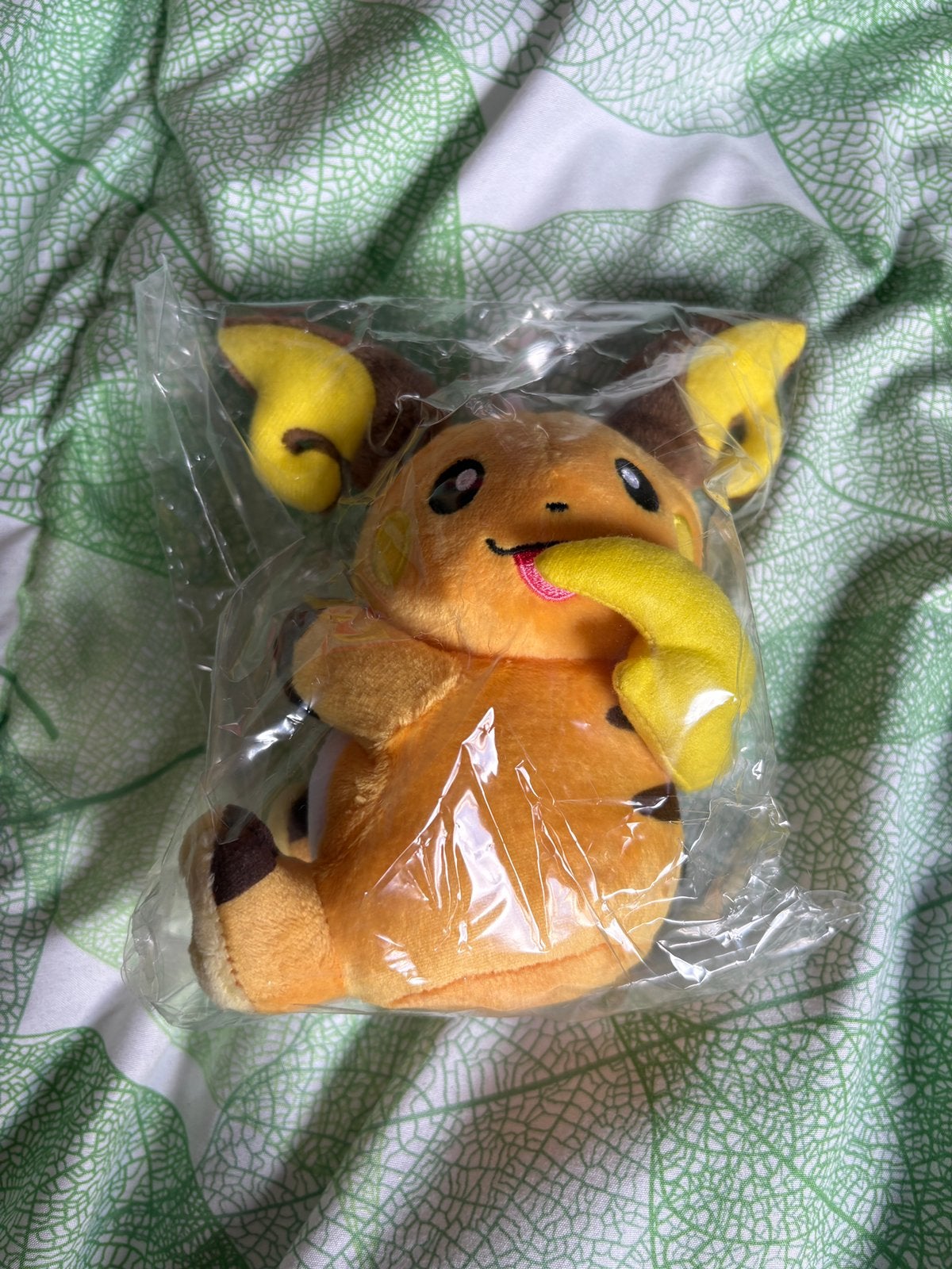 Raichu pokemon knuffel, Ophalen of Verzenden, Zo goed als nieuw