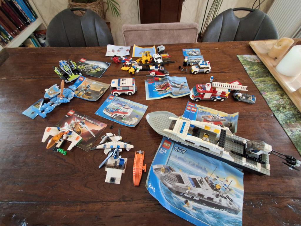 Grote collectie LEGO City, Technic en meer sets, Compleet, Lego, Ophalen of Verzenden, Complete set