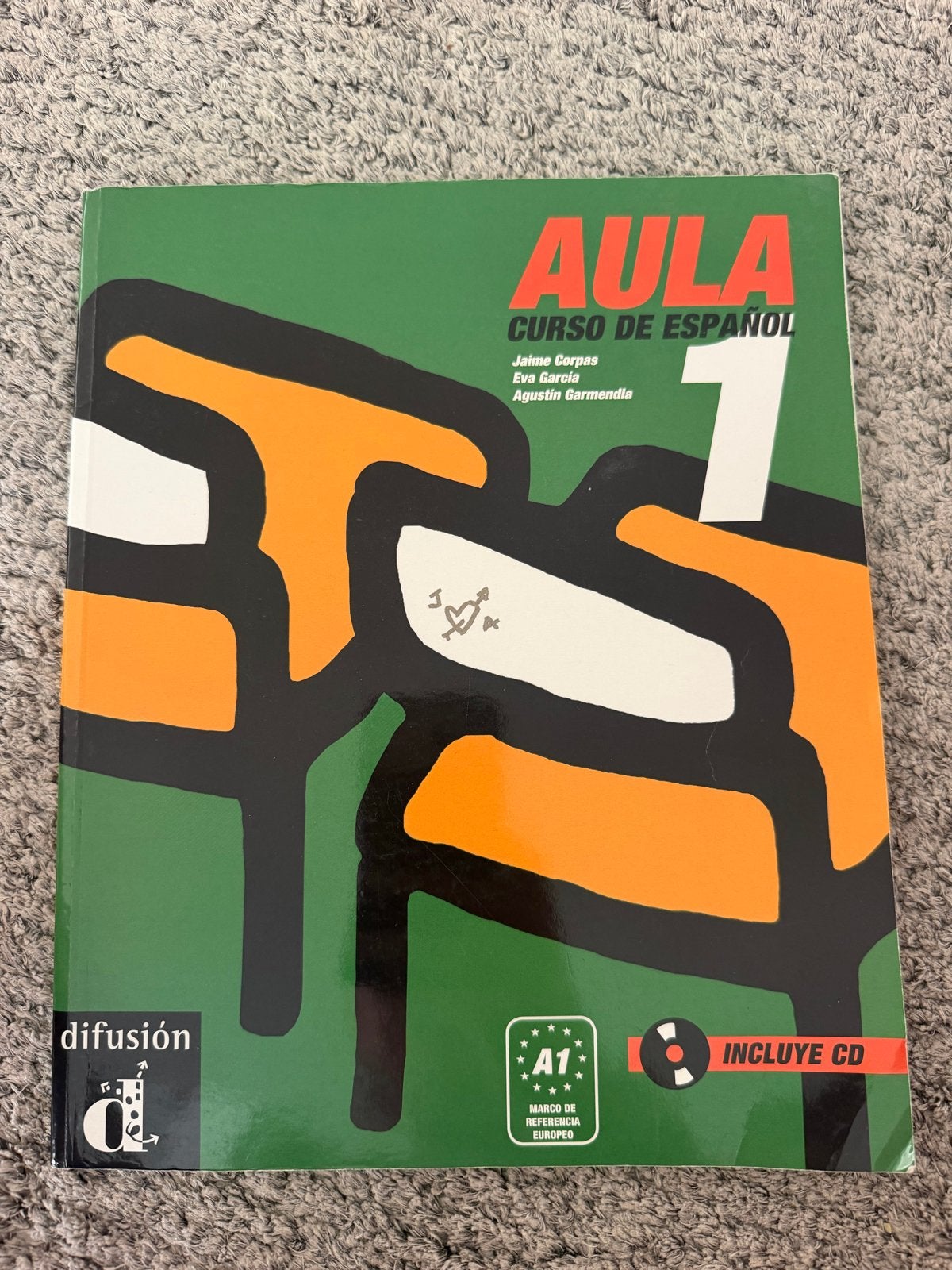 Studieboek Spaans: Aula Curso de Español 1 (A1), Boeken, Ophalen of Verzenden, Zo goed als nieuw, Non-fictie