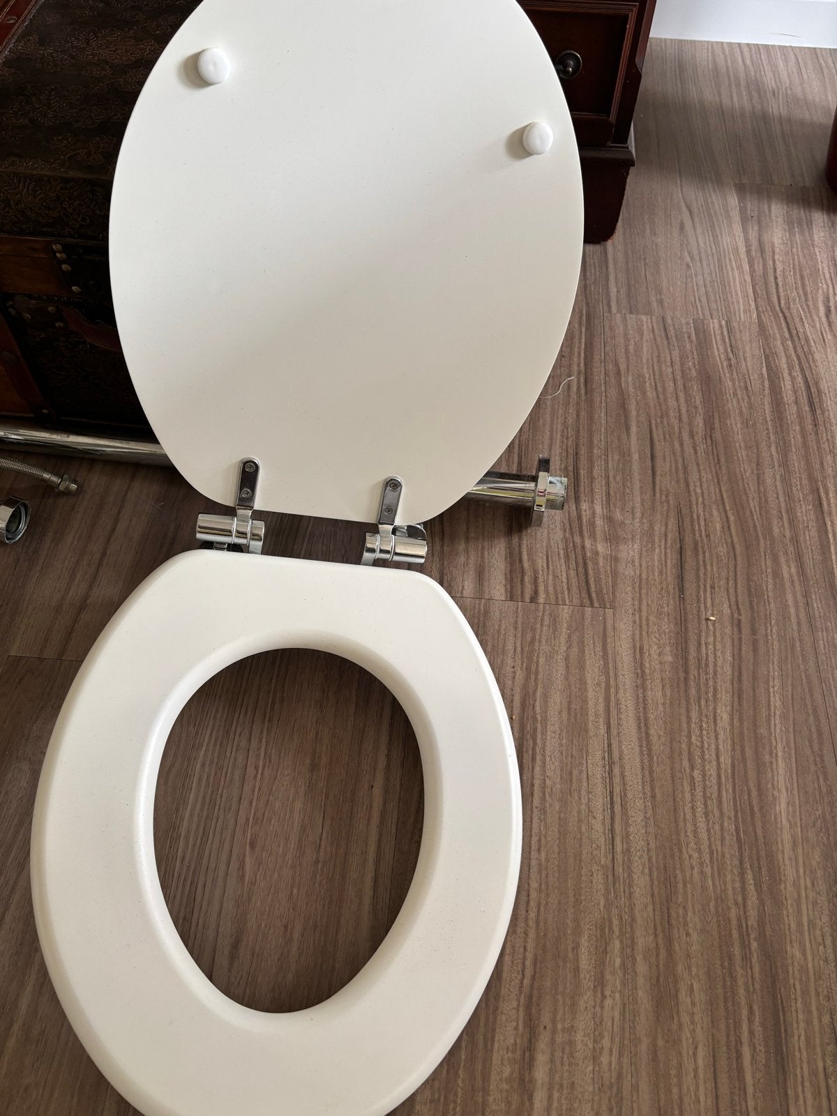 Nieuwe witte toiletbril met softclose, Ophalen, Nieuw, Toilet