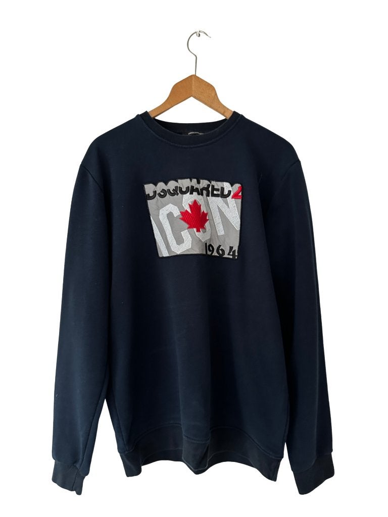 Dsquared trui XL, Blauw, Maat 56/58 (XL), Ophalen of Verzenden, Zo goed als nieuw