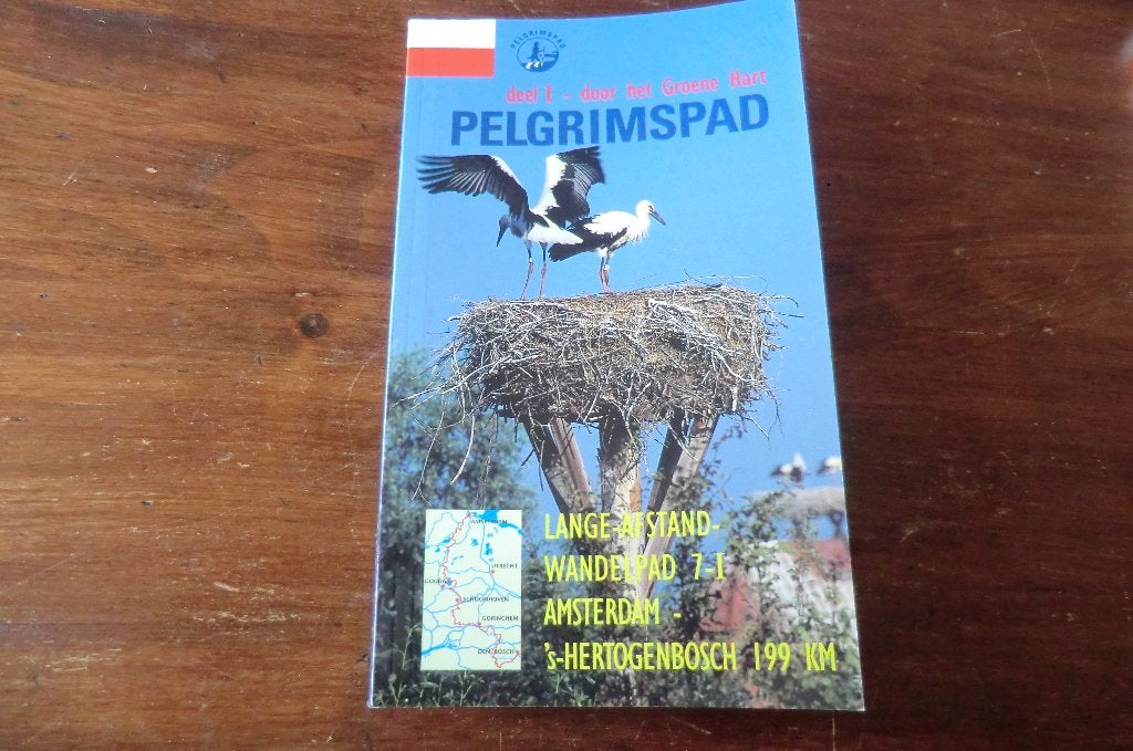 wandelgids - Pelgrimspad deel 1 - LAW 7-1 (2005), Boeken, Reisgidsen, Fiets- of Wandelgids, Ophalen of Verzenden, Benelux, Gelezen