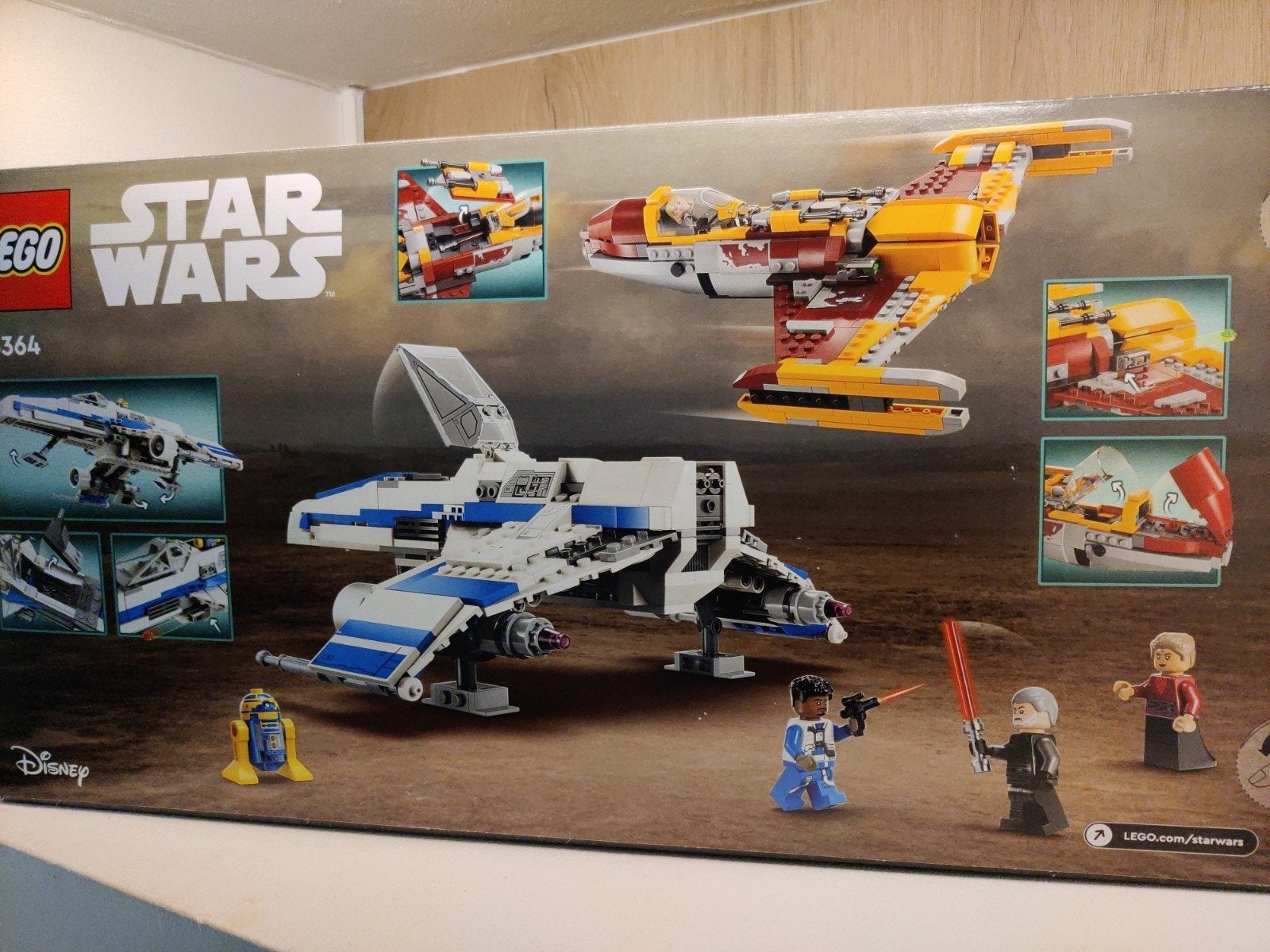 LEGO Star Wars 75364 E-Wing vs. Shin Hati's Starfighter, Ophalen of Verzenden, Nieuw