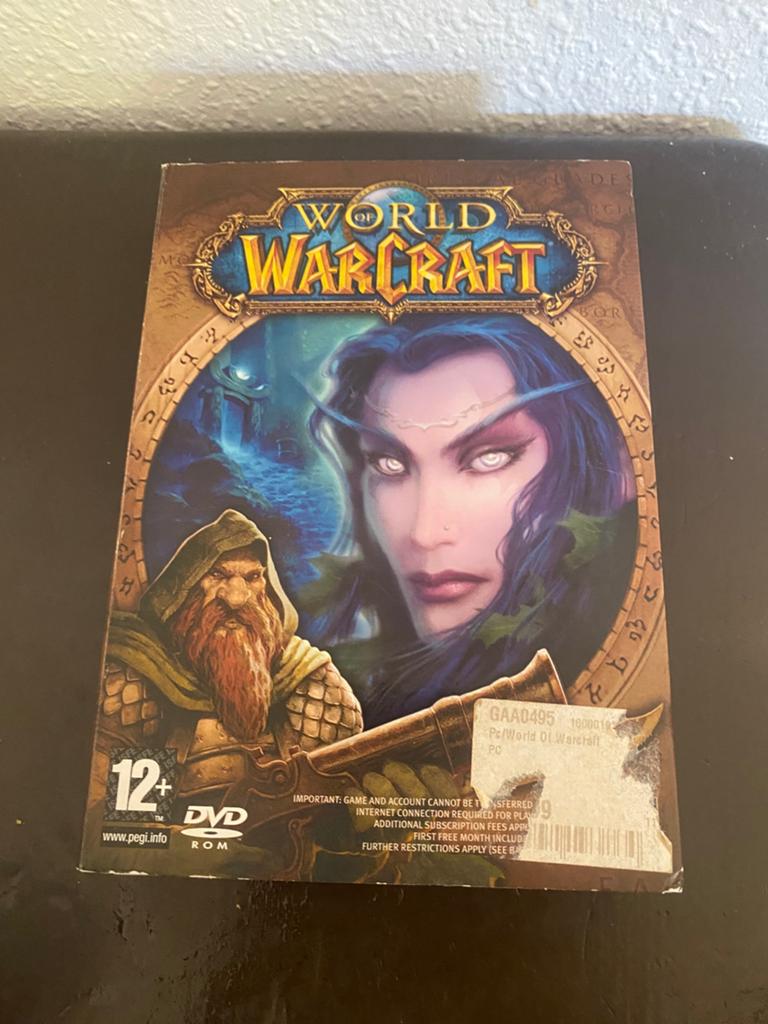 PC Game: World of Warcraft, Spelcomputers en Games, Games | Pc, 1 speler, Ophalen of Verzenden, Zo goed als nieuw, Role Playing Game (Rpg)