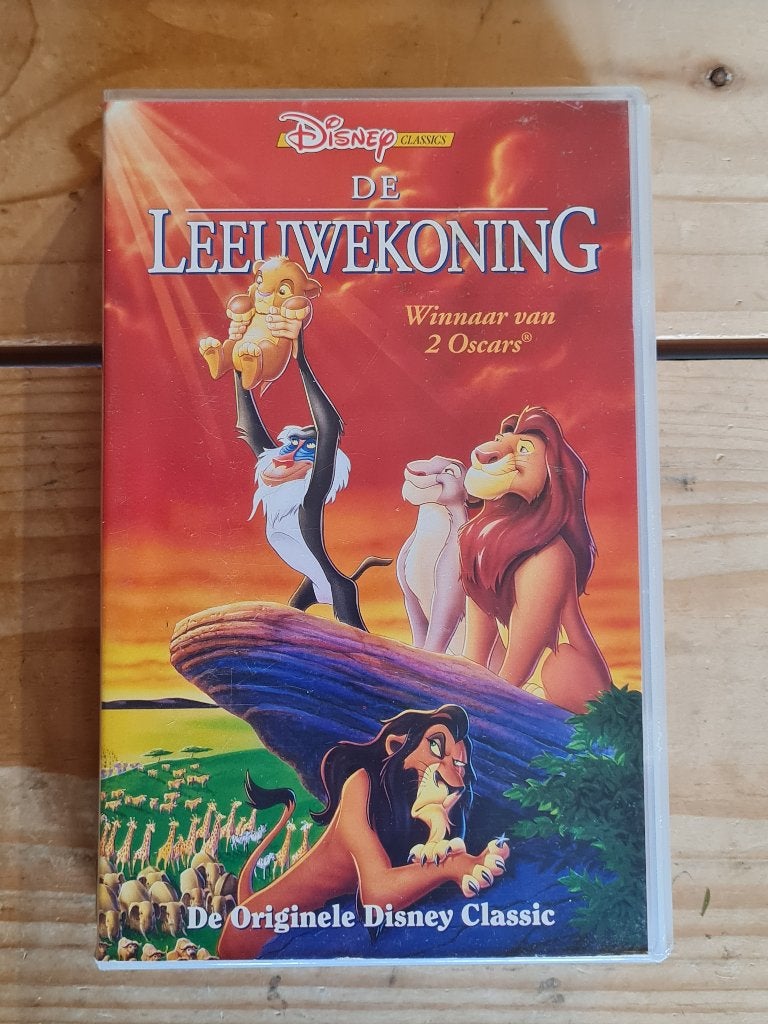 VHS Disney - De leeuwekoning (The Lion King) VHS 3297716, Alle leeftijden, Ophalen of Verzenden, Zo goed als nieuw, Nederlandstalig