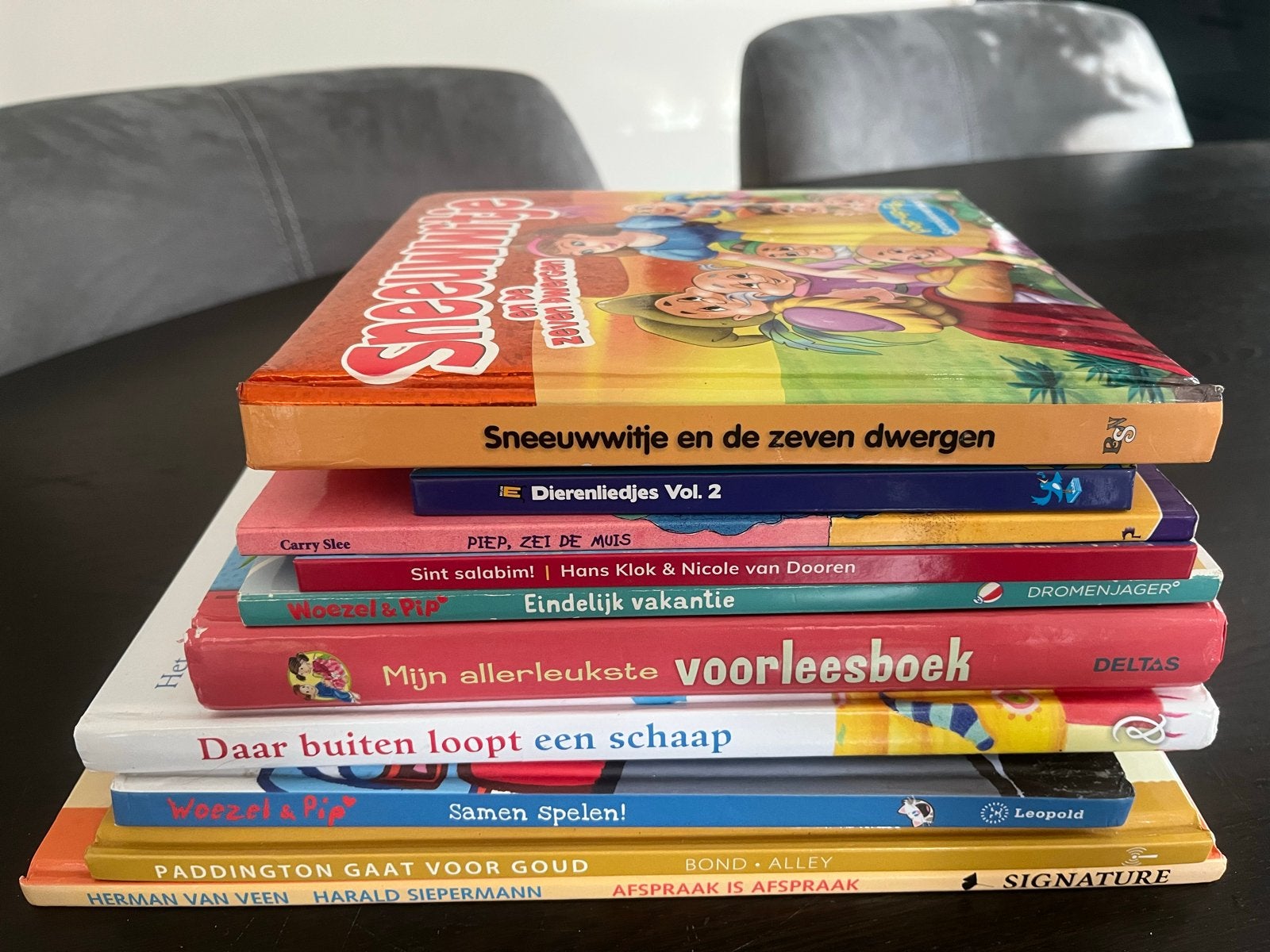 11 kinderboeken - o.a. Sprookjes, Woezel & Pip, Sint Salabim, Ophalen of Verzenden, Gelezen, Sprookjes
