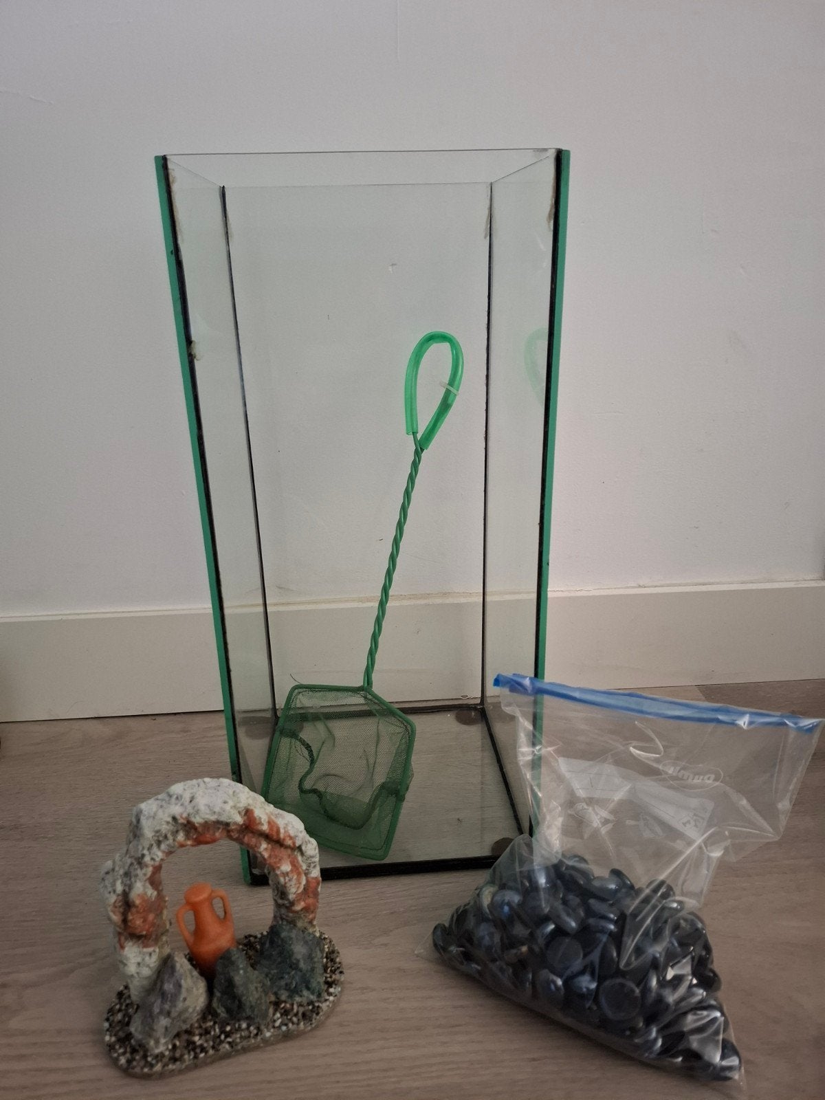 Vissenkom accubak 18 x 40 cm, Ophalen, Leeg aquarium