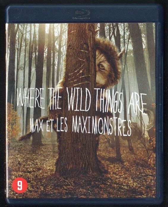 Where the Wild Things Are. Blu-ray., Cd's en Dvd's, Blu-ray, Gebruikt, Science Fiction en Fantasy, Ophalen of Verzenden