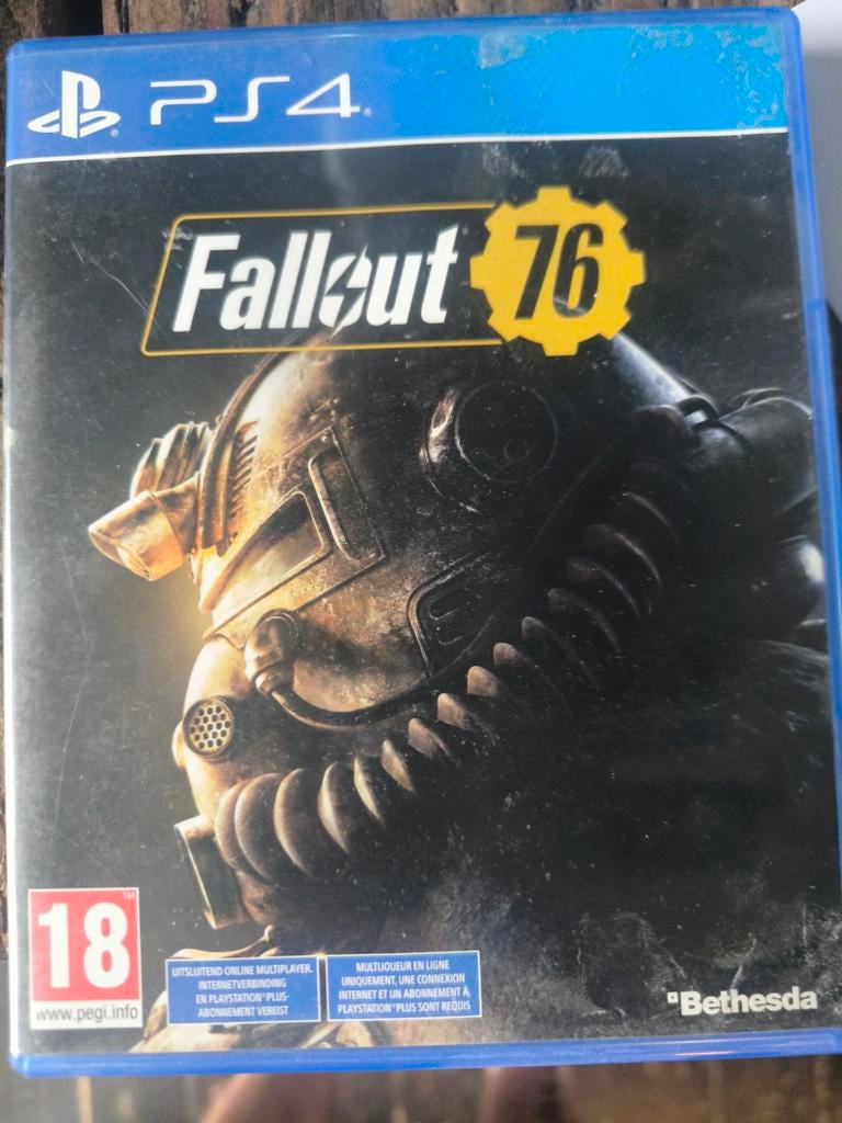 Fallout 76 - PlayStation 4 (PS4), Spelcomputers en Games, Games | Sony PlayStation 4, Online, Gebruikt, Vanaf 18 jaar, Ophalen of Verzenden