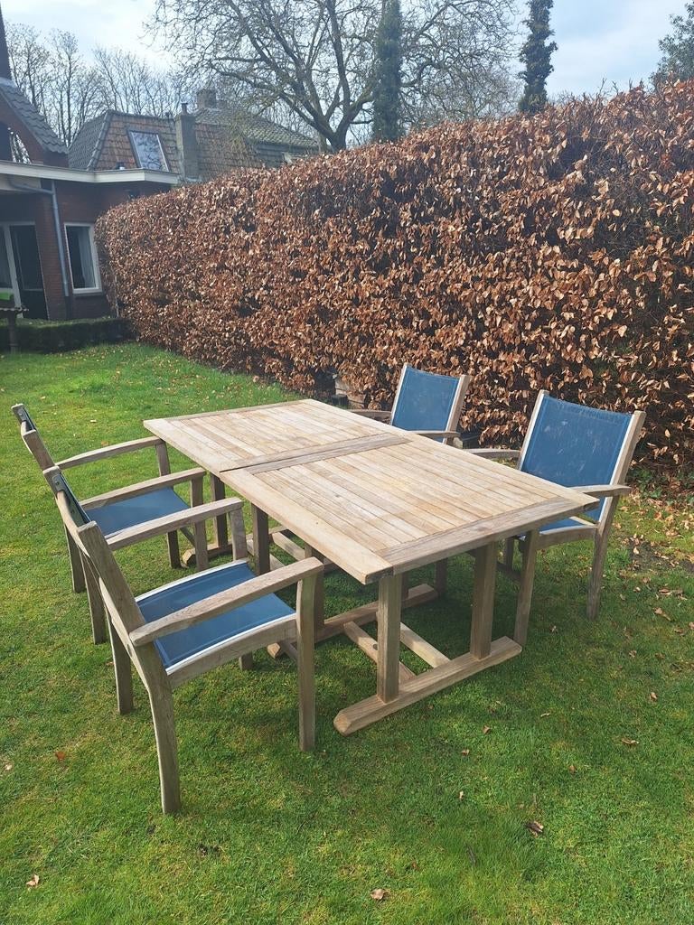Teakhouten tuinset van het merk teak&garden., Ophalen