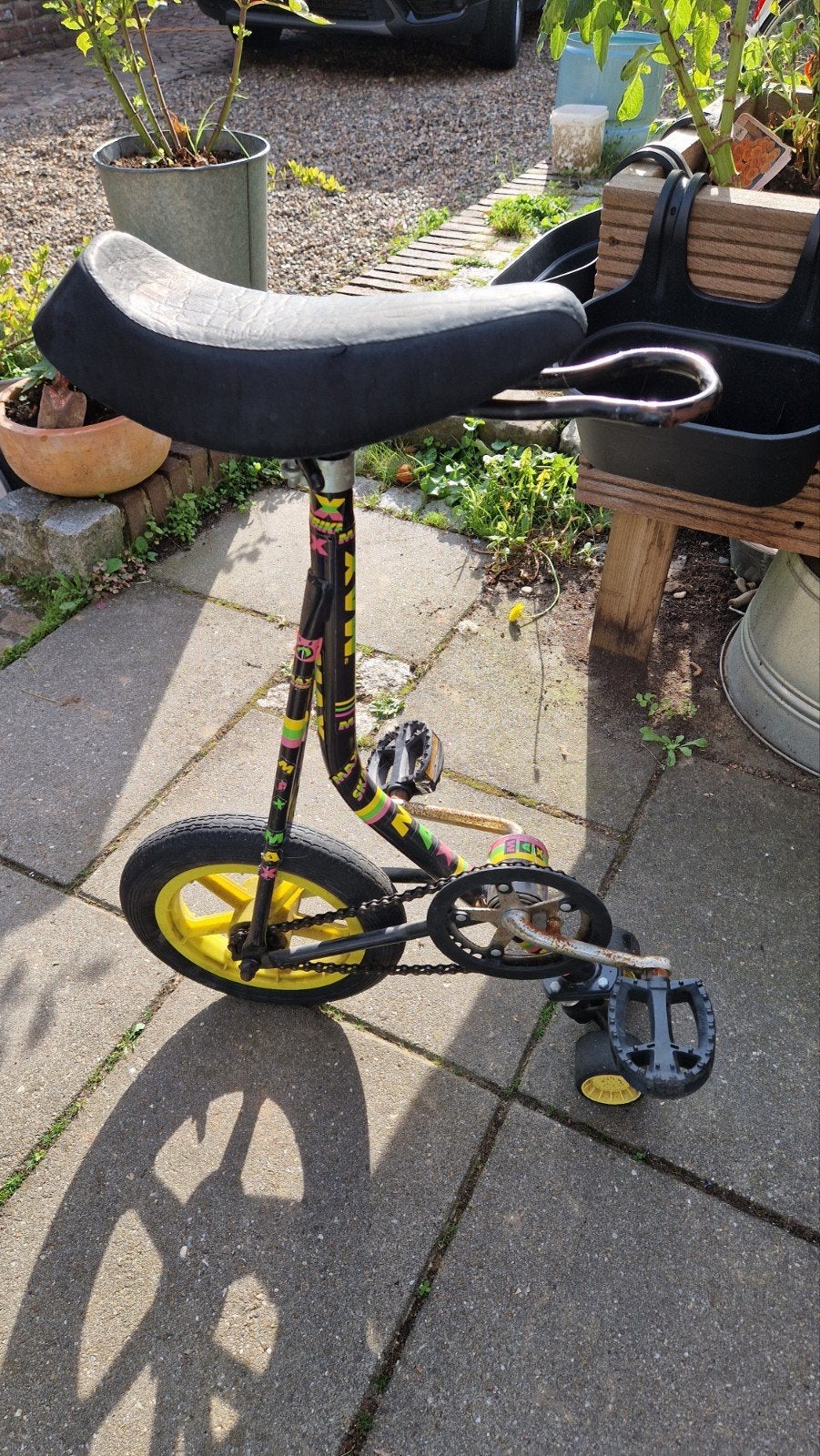 max skatebike vintage eenwieler 90's, Fietsen en Brommers, Ophalen, Gebruikt
