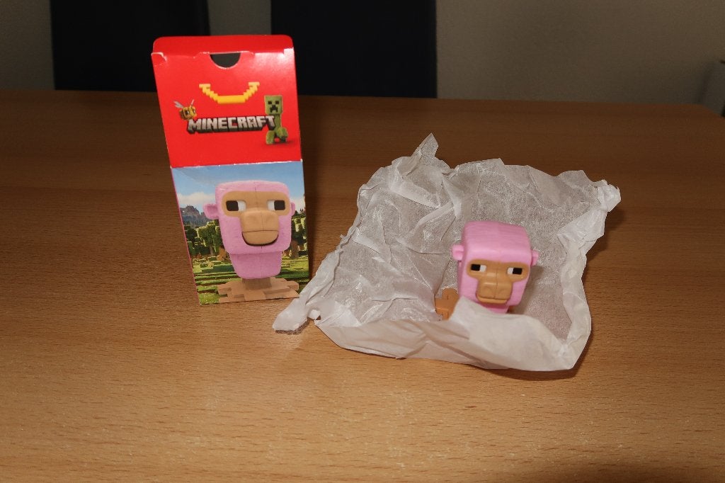 Minecraft McDonald's Happy Meal nieuw schaap, Ophalen of Verzenden, Nieuw
