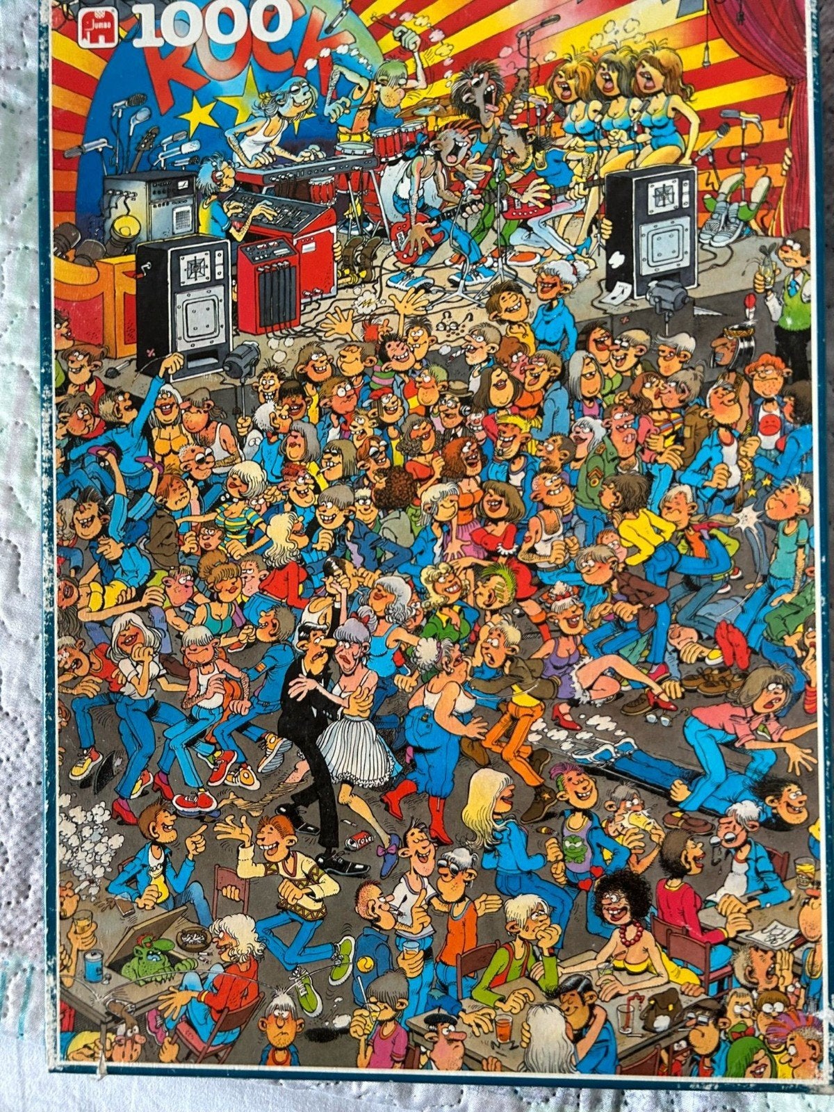 Jan van Haasteren puzzel Rock around the clock