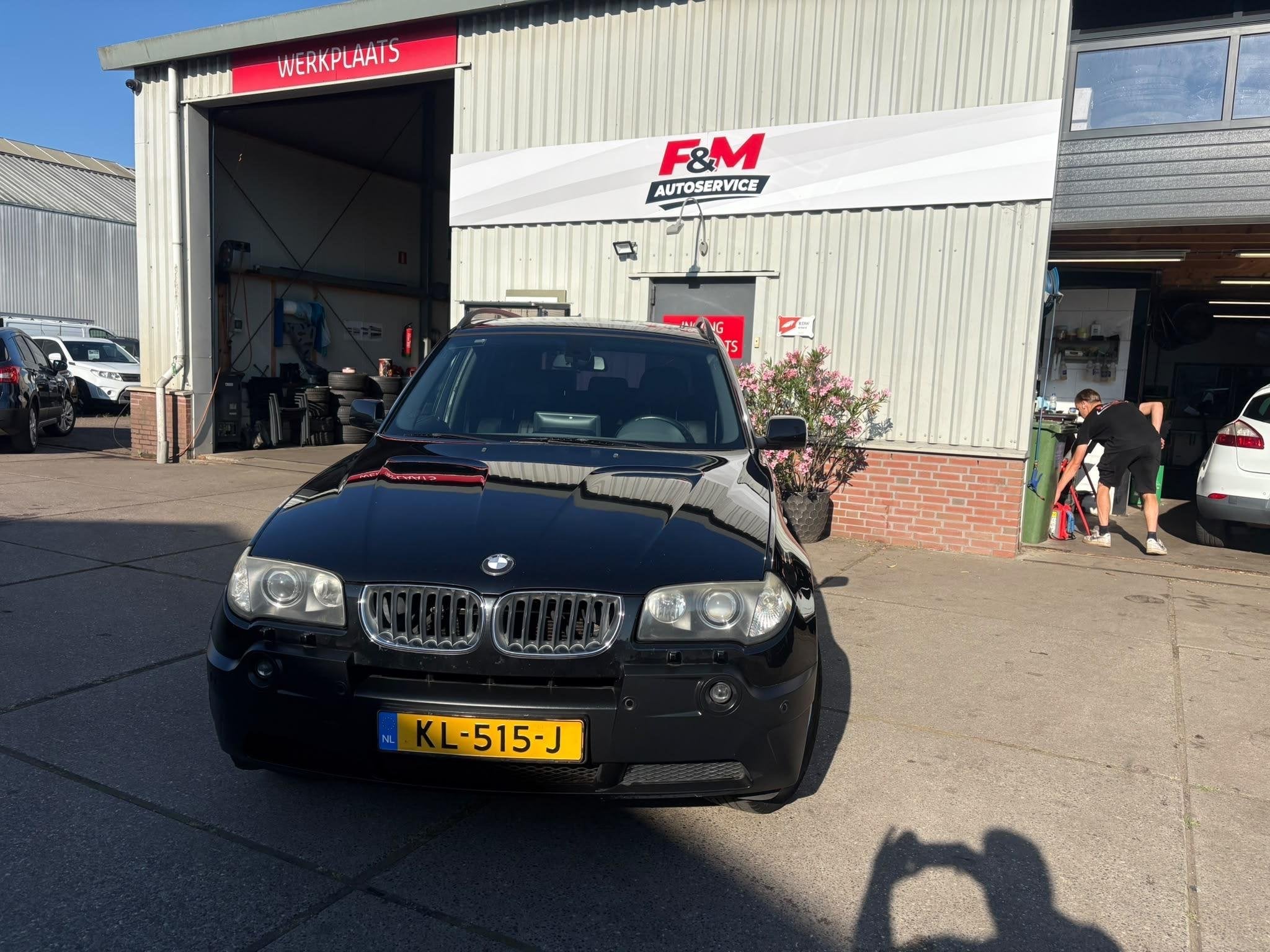 BMW X3 2.5i Executive EXPORT ONLY! GEEN APK! Clima, cruise,, Automaat, Zwart, Leder, Vierwielaandrijving