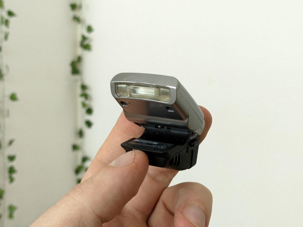 Olympus FL-LM2 flash for Olympus OM-D E-M and PEN series, Ophalen of Verzenden, Gebruikt, Olympus