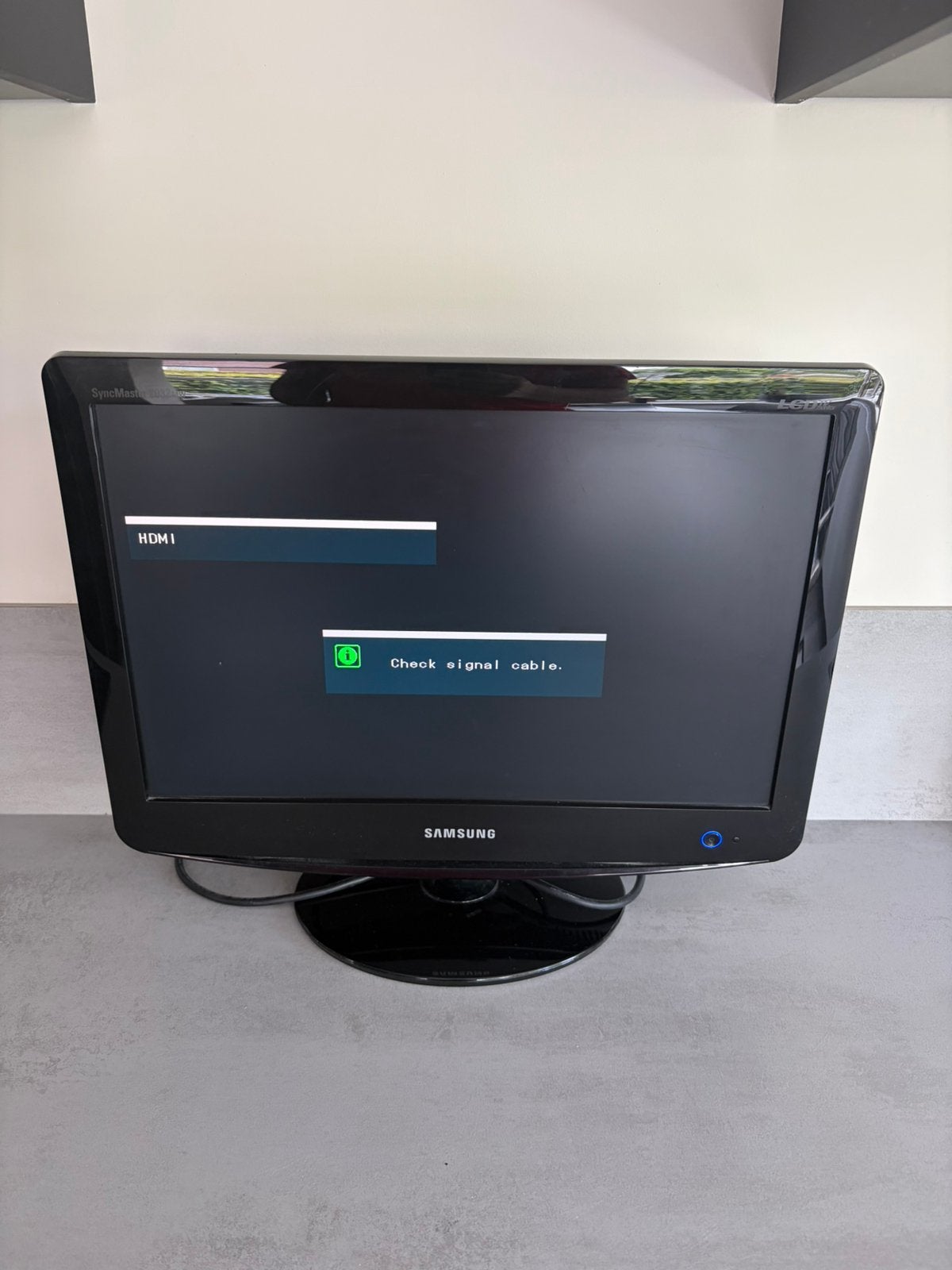 Samsung Syncmaster 2032MW, Ophalen, Gebruikt, 50 Hz, LCD