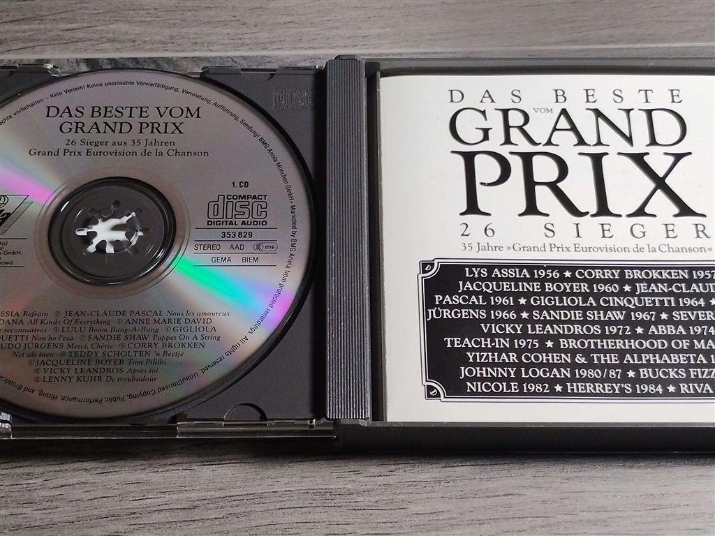 Das Beste Vom Grand Prix [26 Winnaars Songfestival], Cd's en Dvd's, Cd's | Verzamelalbums, Ophalen of Verzenden, Zo goed als nieuw
