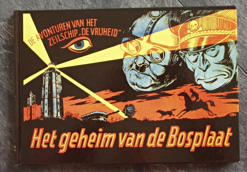Kapitein Rob - Het geheim van de Bosplaat Kraak uitgaven HC, Verzenden, Overige figuren, Zo goed als nieuw, Overige typen