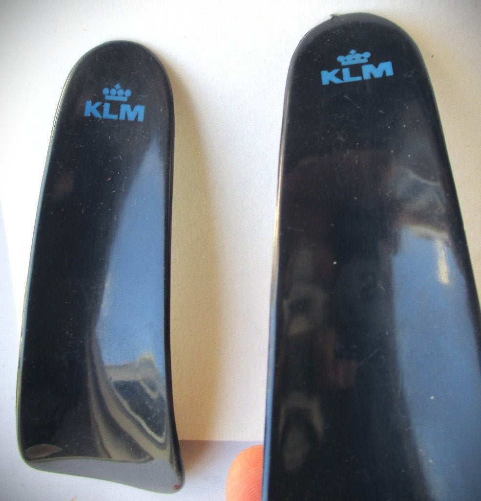 KLM Schoenlepel 2x~Zwarte Kunststof Schoen lepel, Ophalen of Verzenden, Nieuw, Overige typen