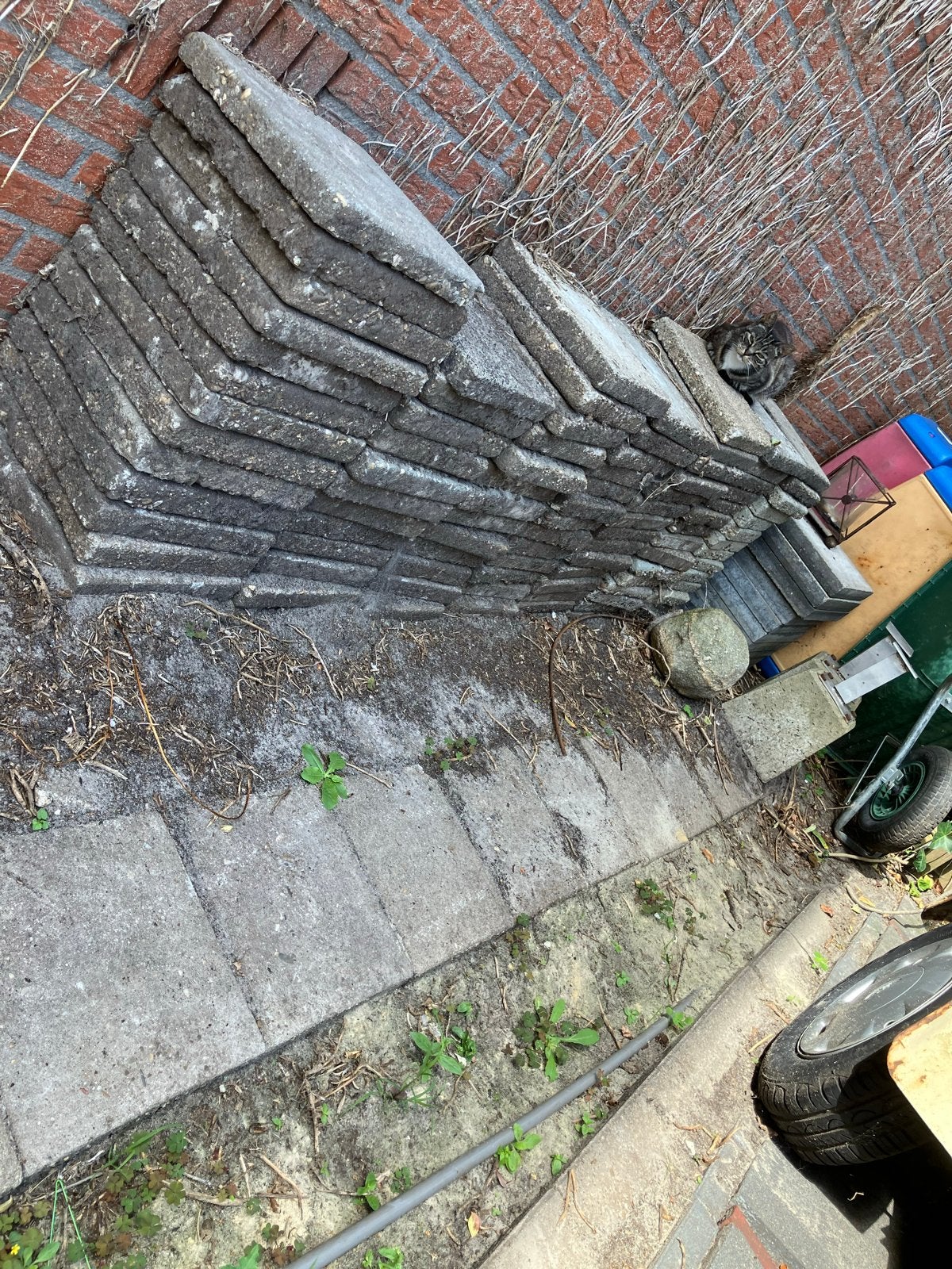 Gebruikte betontegels 30x30, Ophalen, Gebruikt, 10 m² of meer, Beton