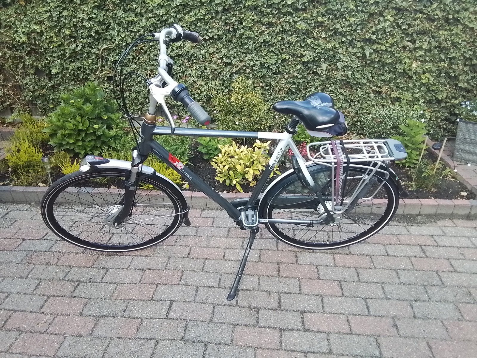 gazelle eclipse herenfiets, Fietsen en Brommers, Fietsen | Heren | Herenfietsen, Ophalen, Gebruikt, Versnellingen, 57 tot 61 cm