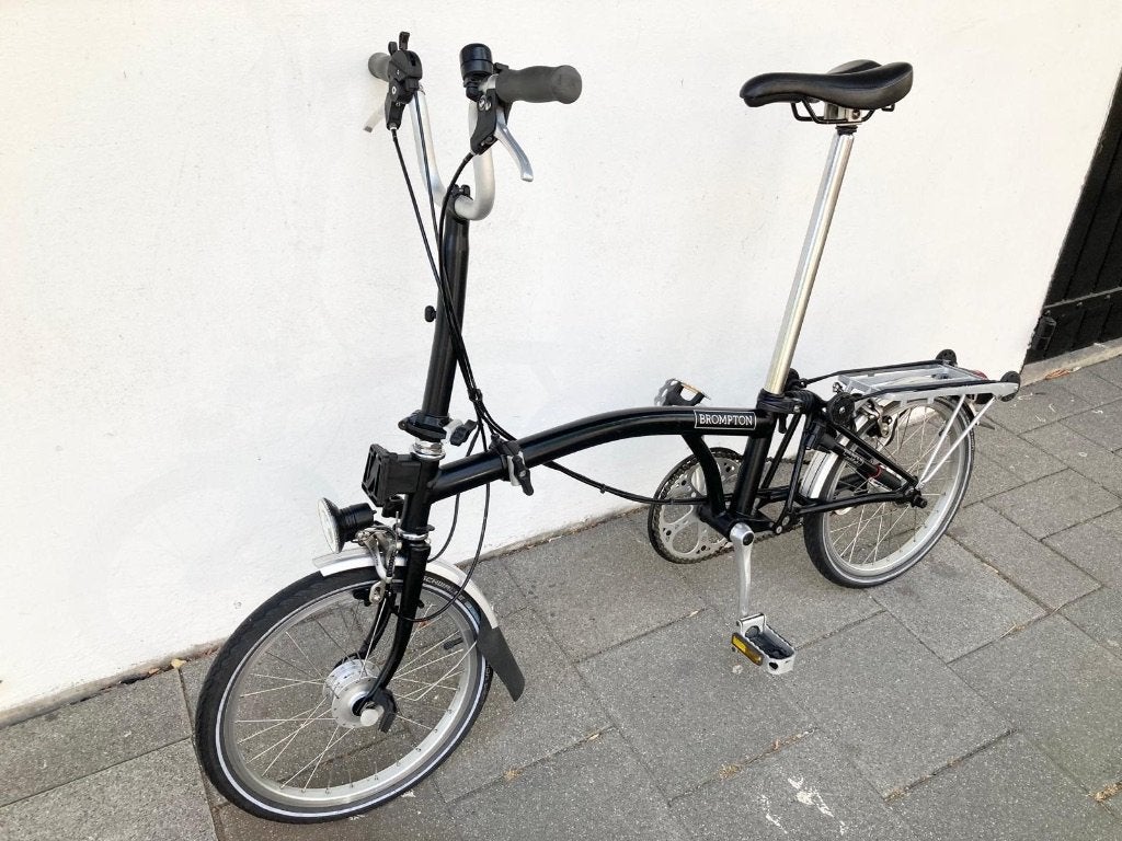 ZGAN moderne BROMPTON M3R-N met volledige beurt en garantie, Ophalen, Brompton, 16 tot 18 inch, Zo goed als nieuw