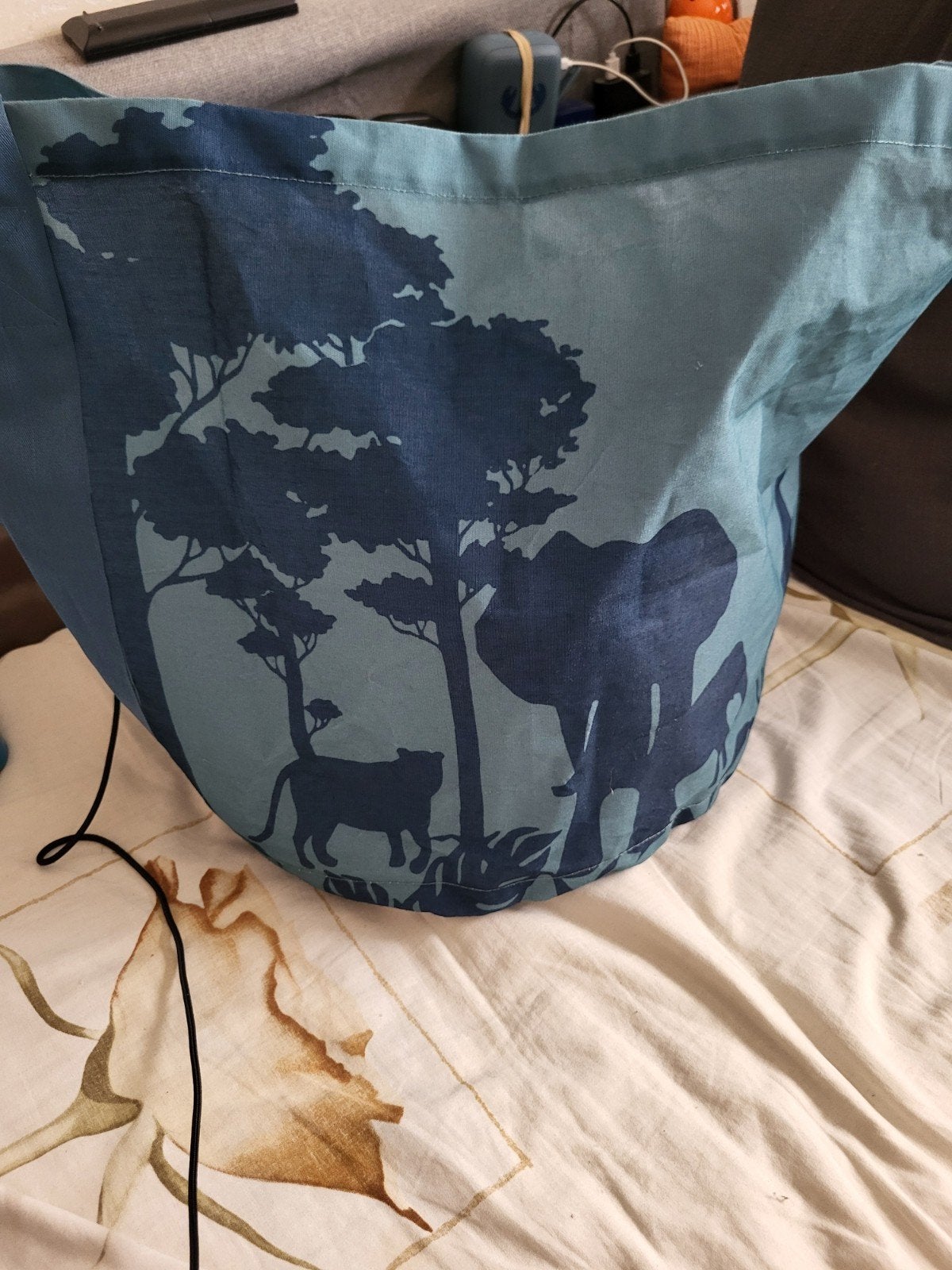 IKEA Urskog opbergtas "Jungle", Ophalen, Blauw