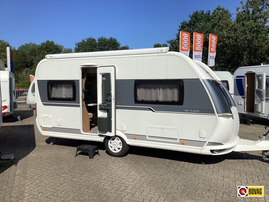 Hobby De Luxe 460 UFE omnistor, Caravans en Kamperen, Caravans, Rondzit, Hobby, Bedrijf, Overige typen