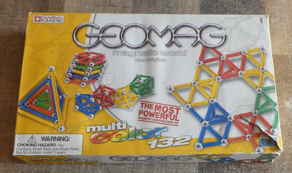 Geomag 1 doos + extra 230 stuks., Ophalen of Verzenden, Zo goed als nieuw
